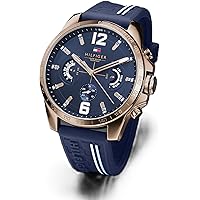 トミーヒルフィガー 腕時計 メンズ シリコンベルト ブルー トミーヒルフィガー 腕時計 メンズ シリコンベルト 男性 ギフト